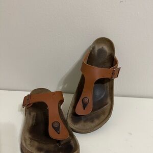 Brown Leather Birkenstock